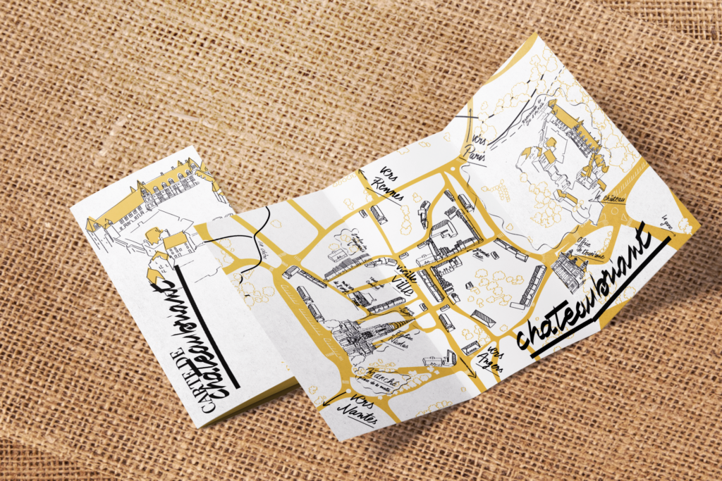 Redesign, chateaubriand flyer carto carte