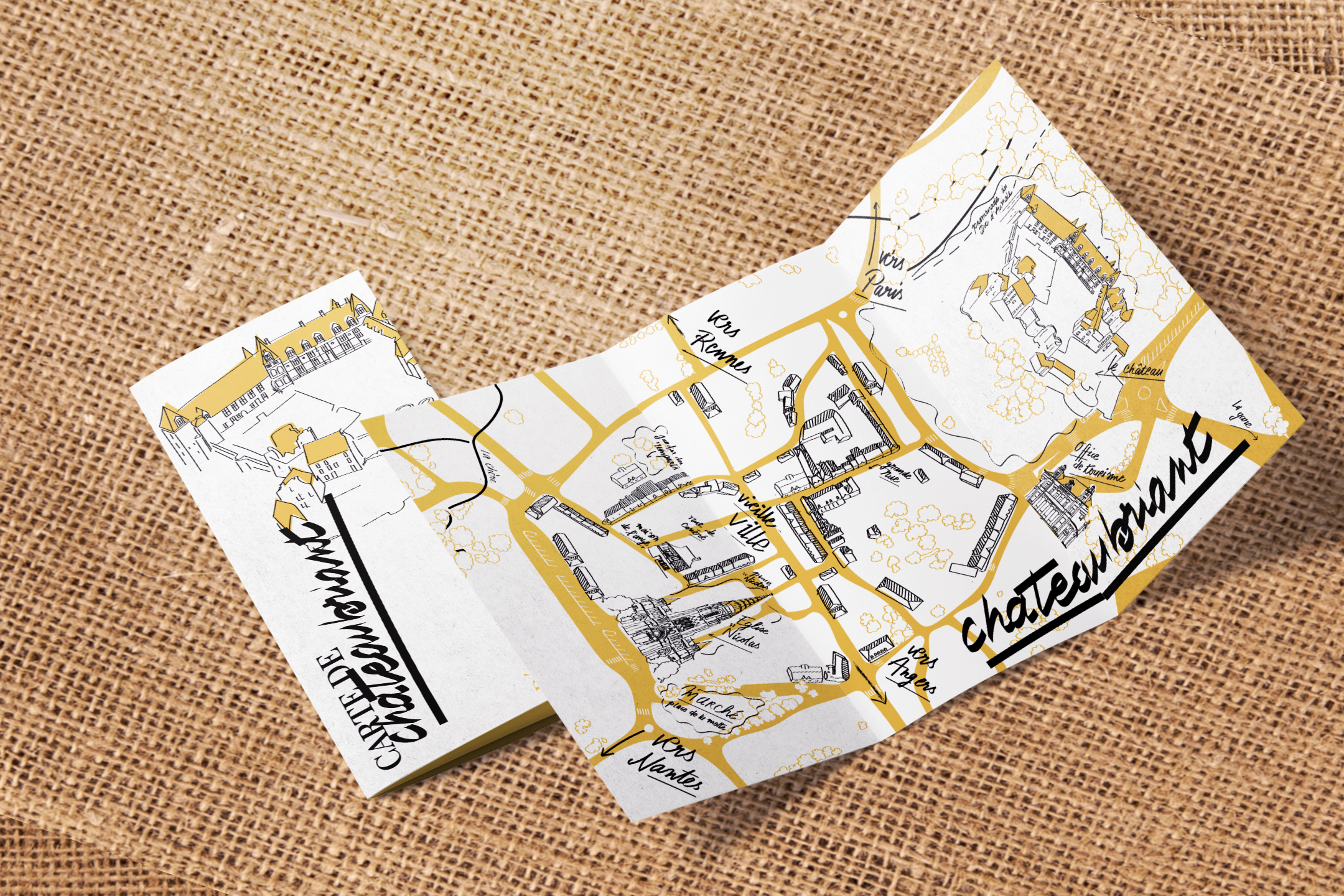 Redesign, chateaubriand flyer carto carte