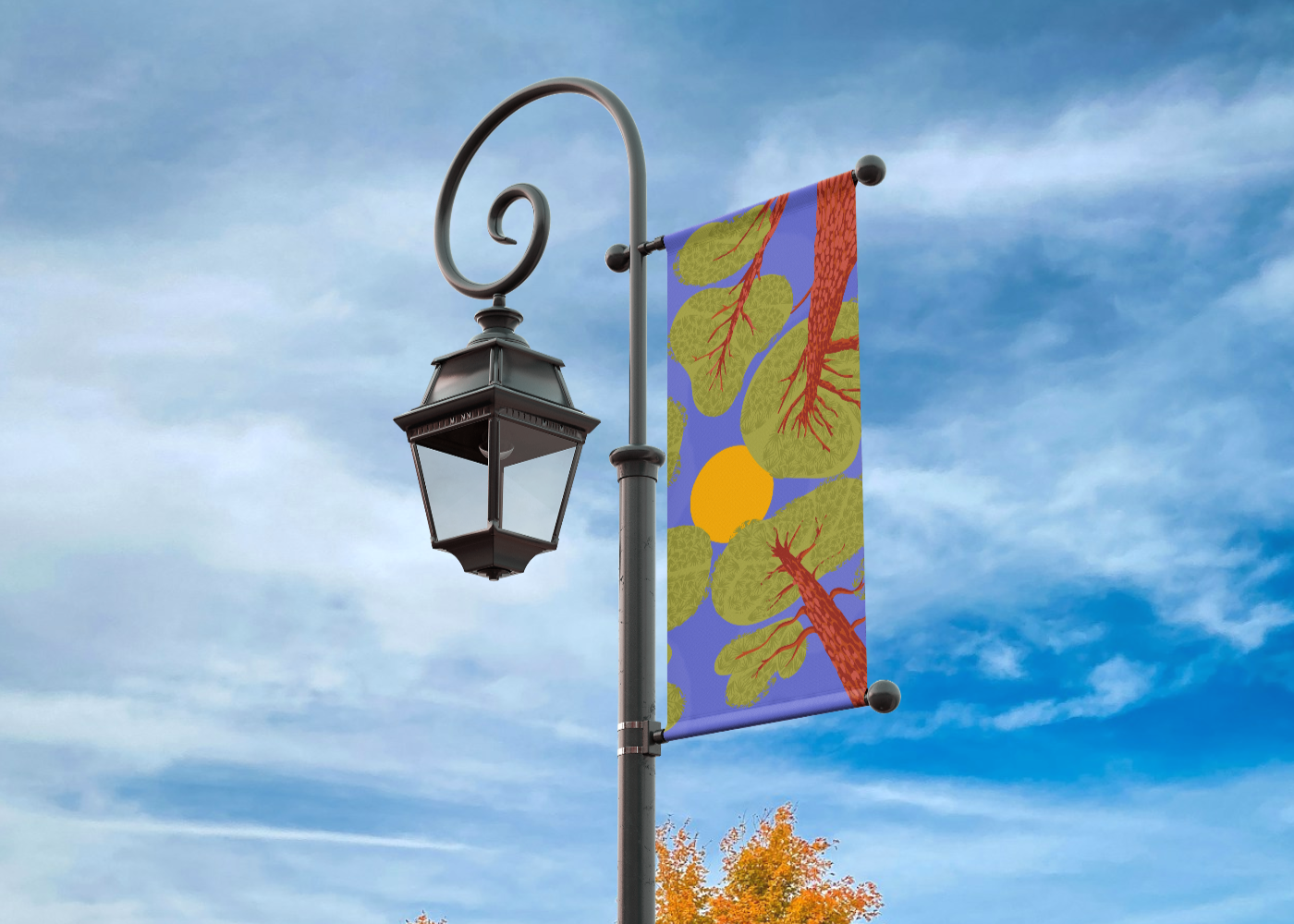 DFCI - Bonnet Margot - street-lamp-banner-mockup-template