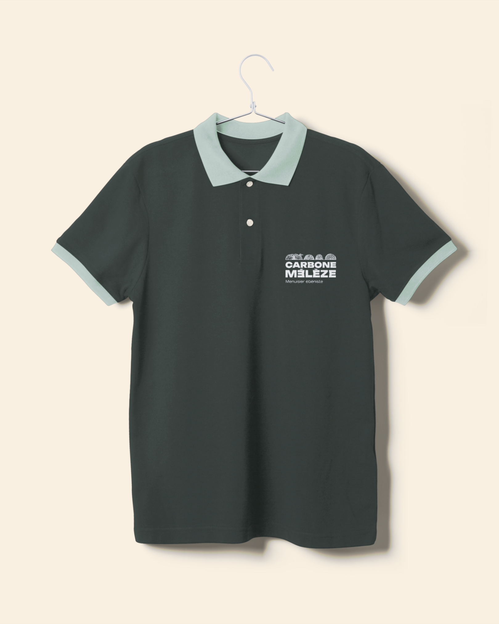 Carbone Meleze - logotype par Bonnet.M - Polo
