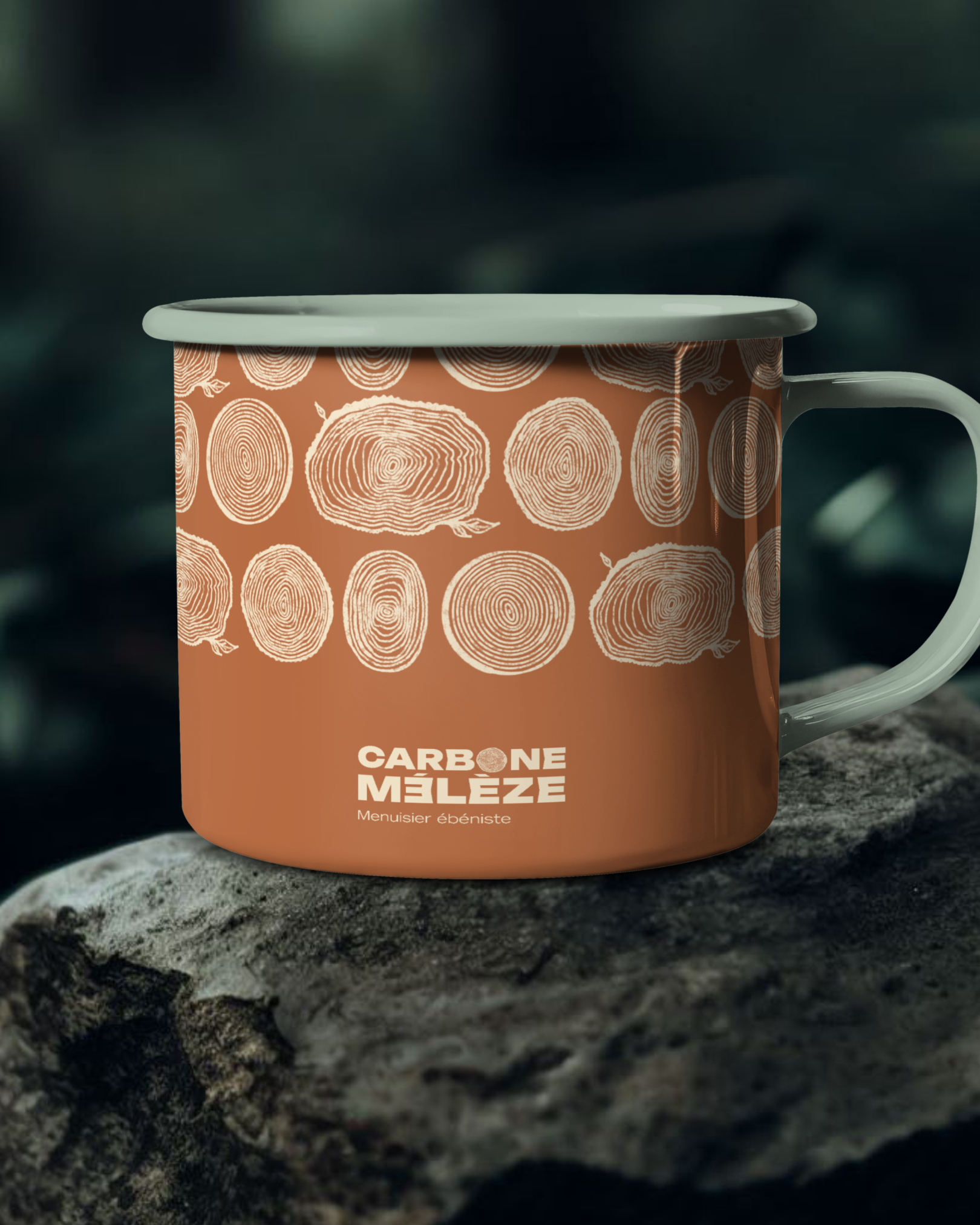 Carbone Meleze - logotype par Bonnet.M - Cup