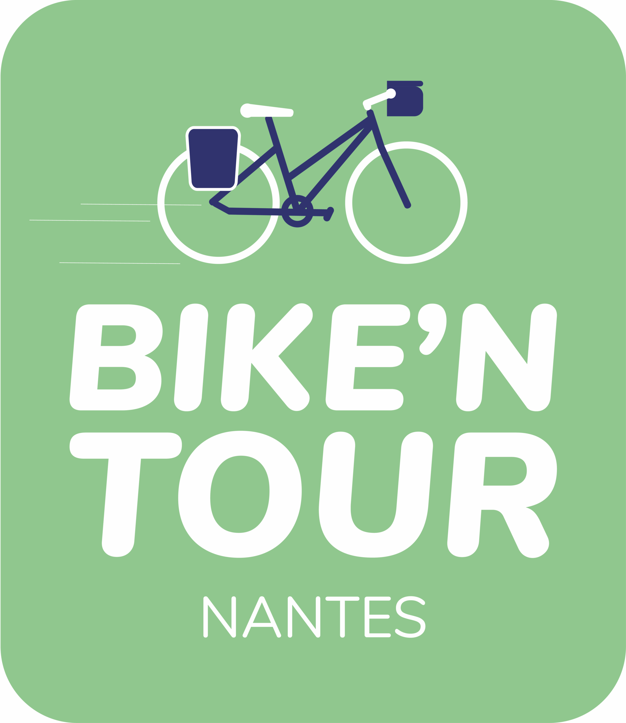 Bike'N Tour - Bonnet.M - Logo cartouche