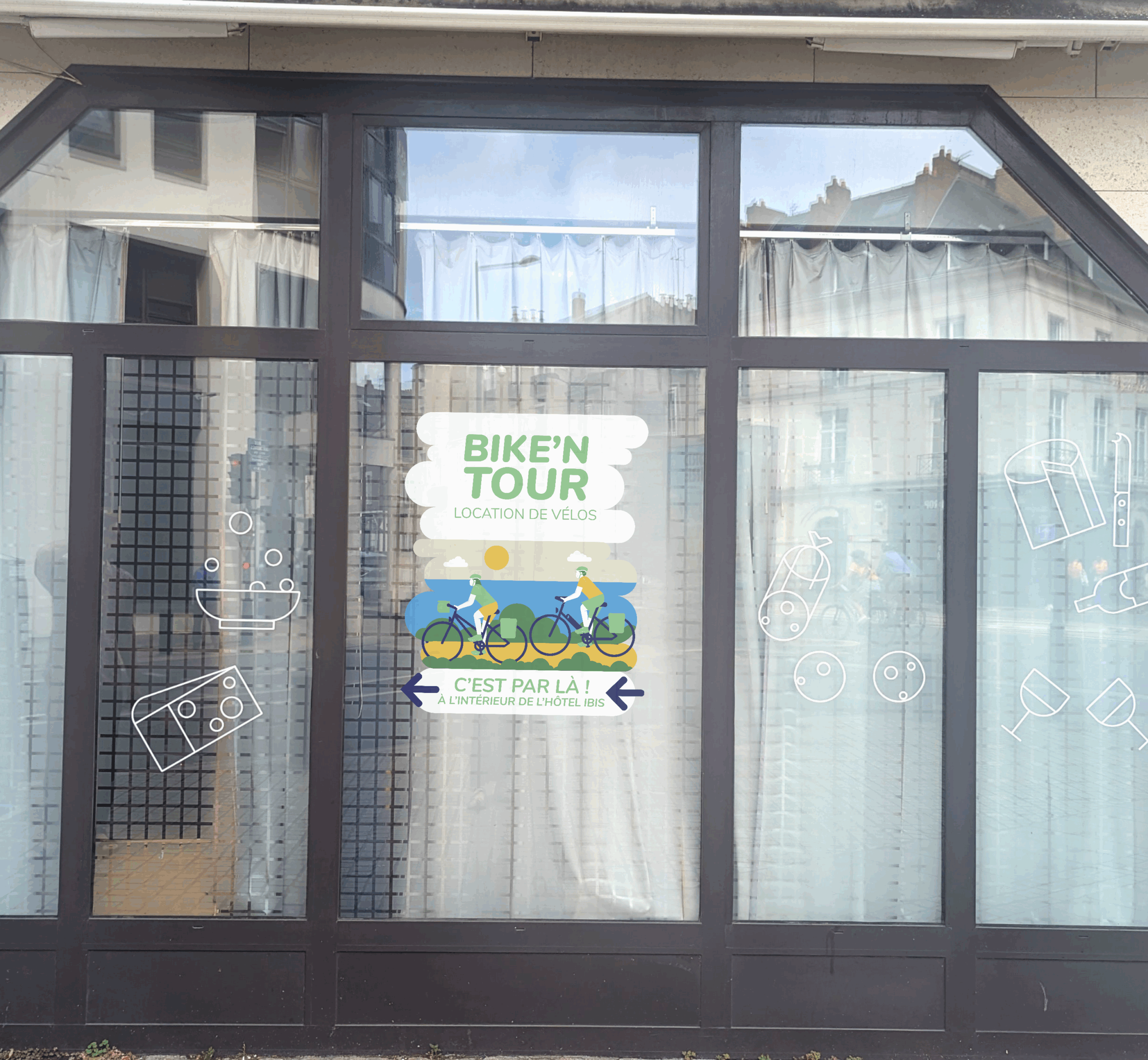 Bike'N Tour - Bonnet.M - Vitrine