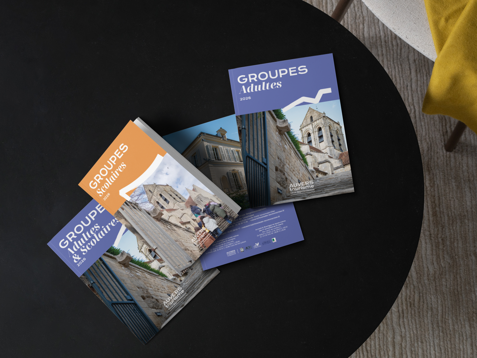 Brochure groupe 2026 - Auvers Tourisme x Bonnet.M - Couvertures