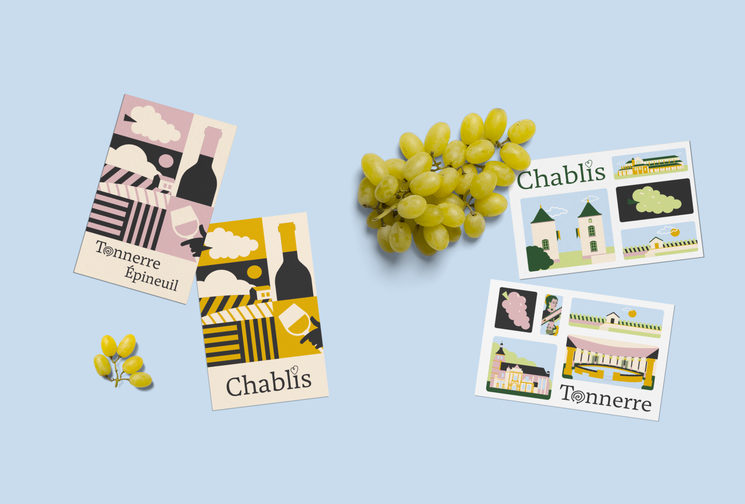 Bonnet.M - Office tourisme Chablis Cure Yonne et Tonnerrois - Illustrations