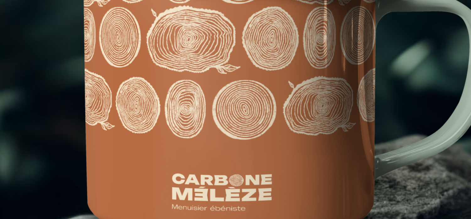 Carbone Meleze - logotype par Bonnet.M - Cup