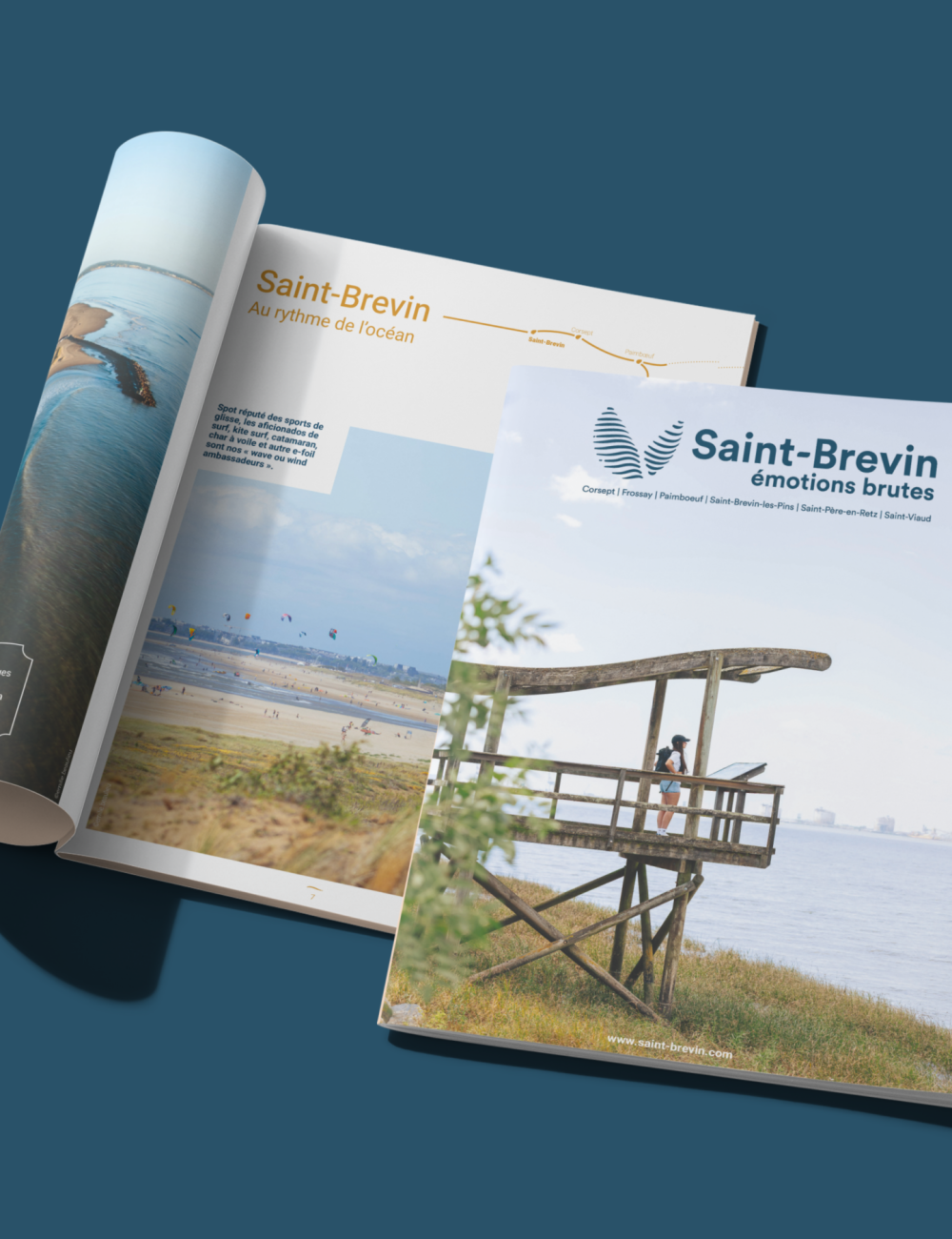 Office de Tourisme Saint Brevin x Bonnet.M - Couv et page
