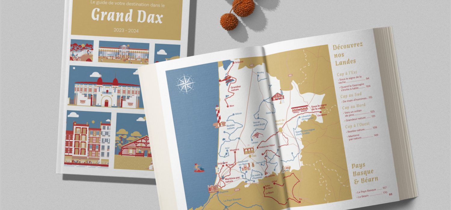 Guide destination 2023-2024, Office de tourisme de Dax